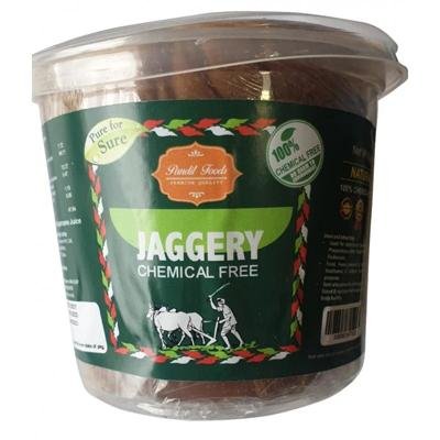 Jaggery (Chemical free) Pandit Foods -900g